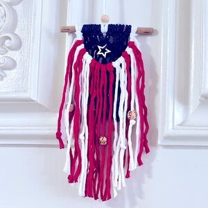 🇺🇸Soul Embellishments USA American🇺🇸Vehicle Decor+Air Freshener Macramé …